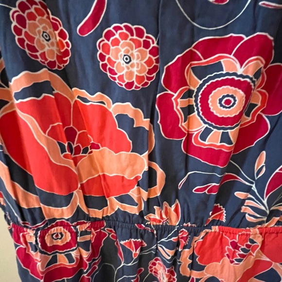 Spaghetti strap Gap floral midi dress. - Picture 3 of 7